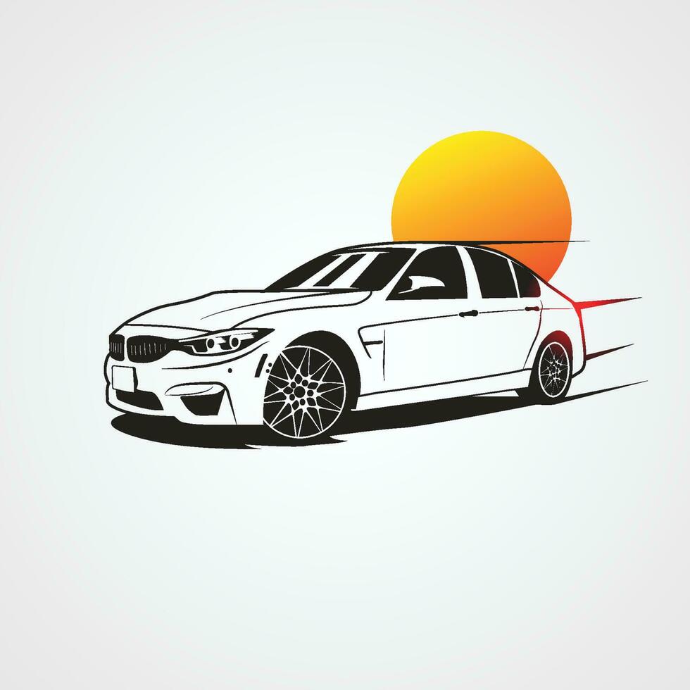 Sports Car Vector