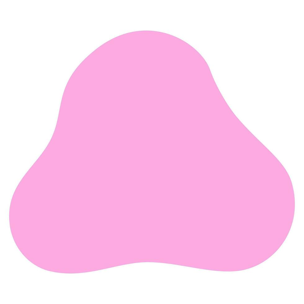 Hand Drawn Organic Shape vector