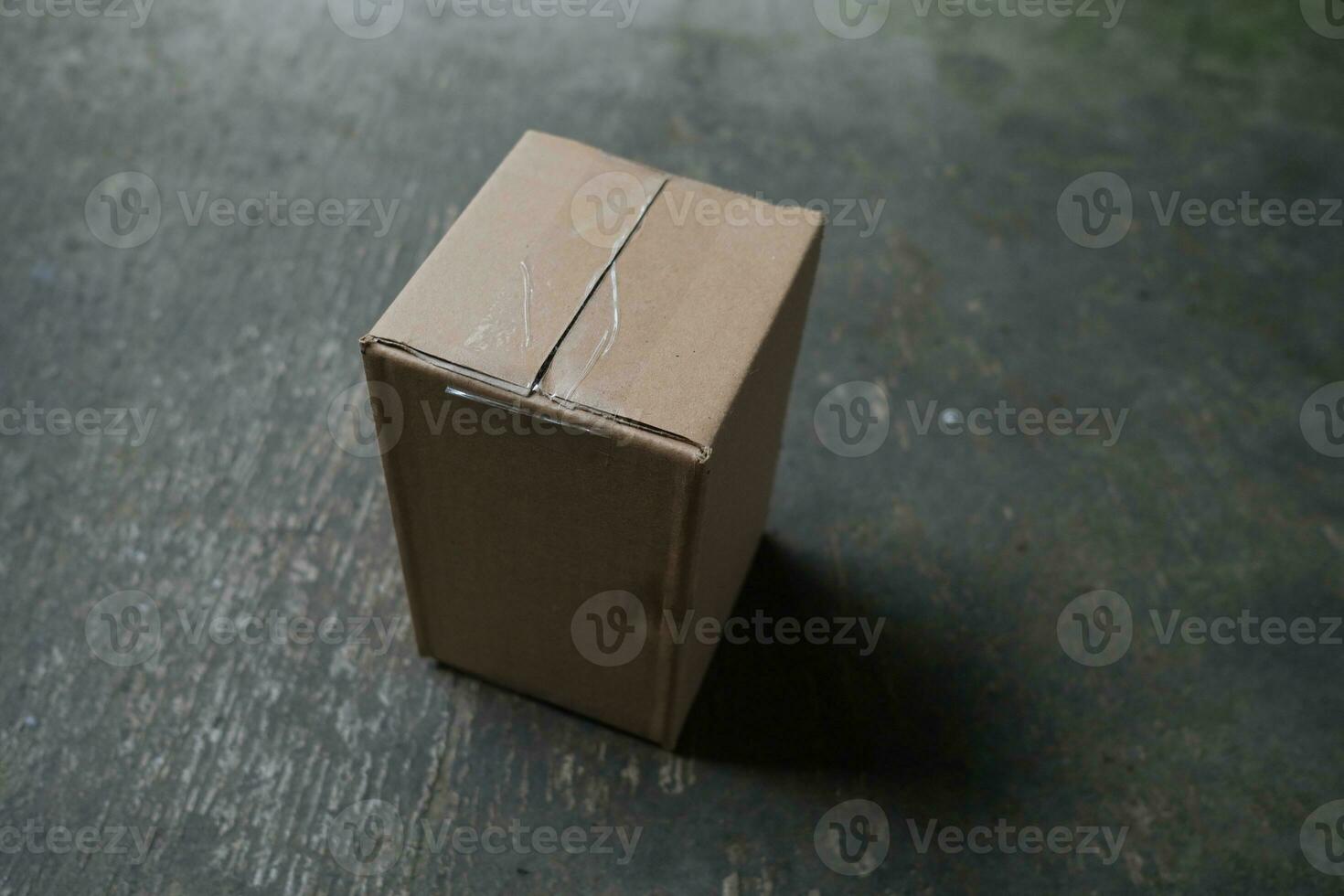 blank brown cardboard photo
