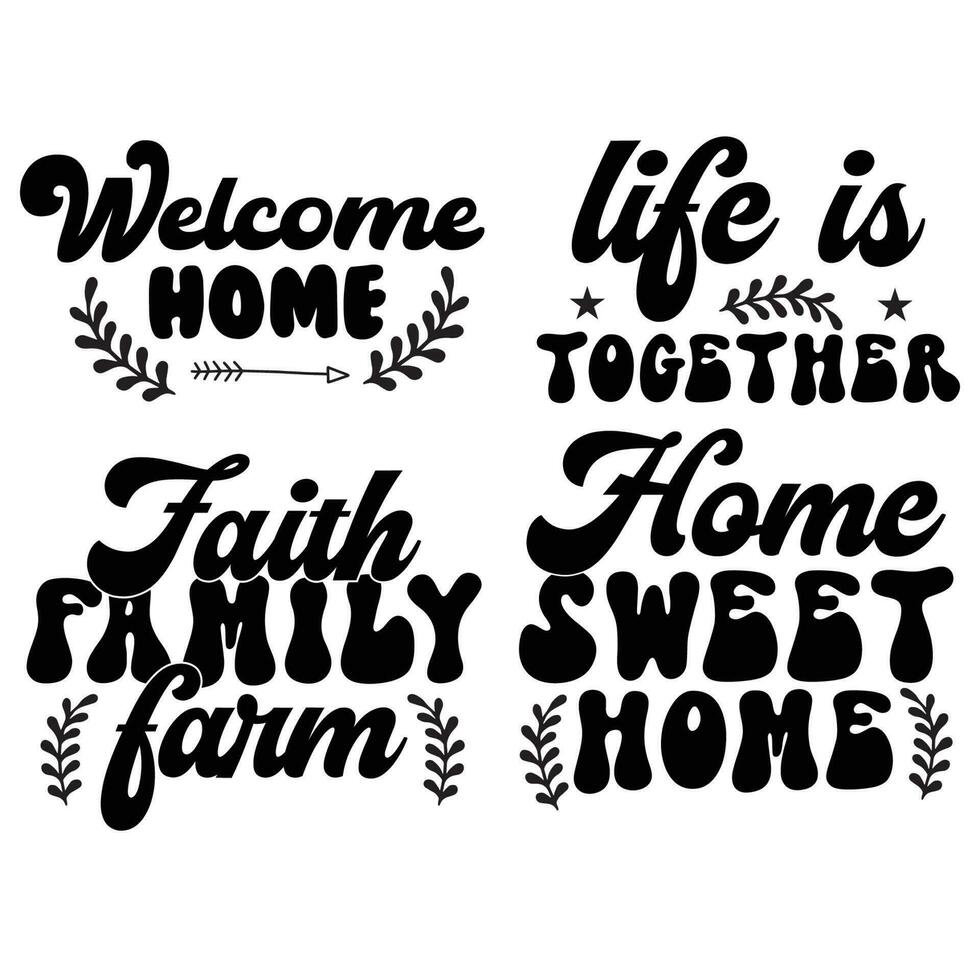 family t shirt design bundle ,Digital Download Bundle vector