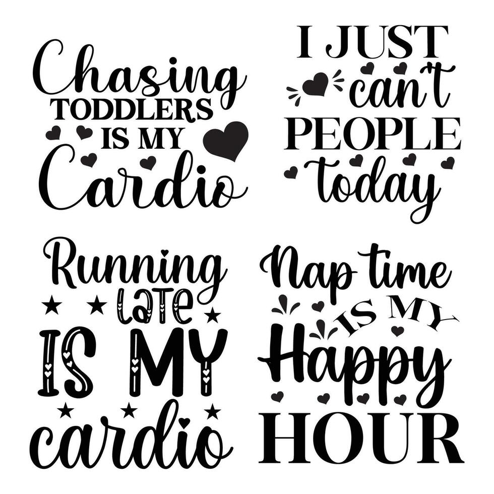 funny mom   t shirt design bundle ,Digital Download Bundle vector