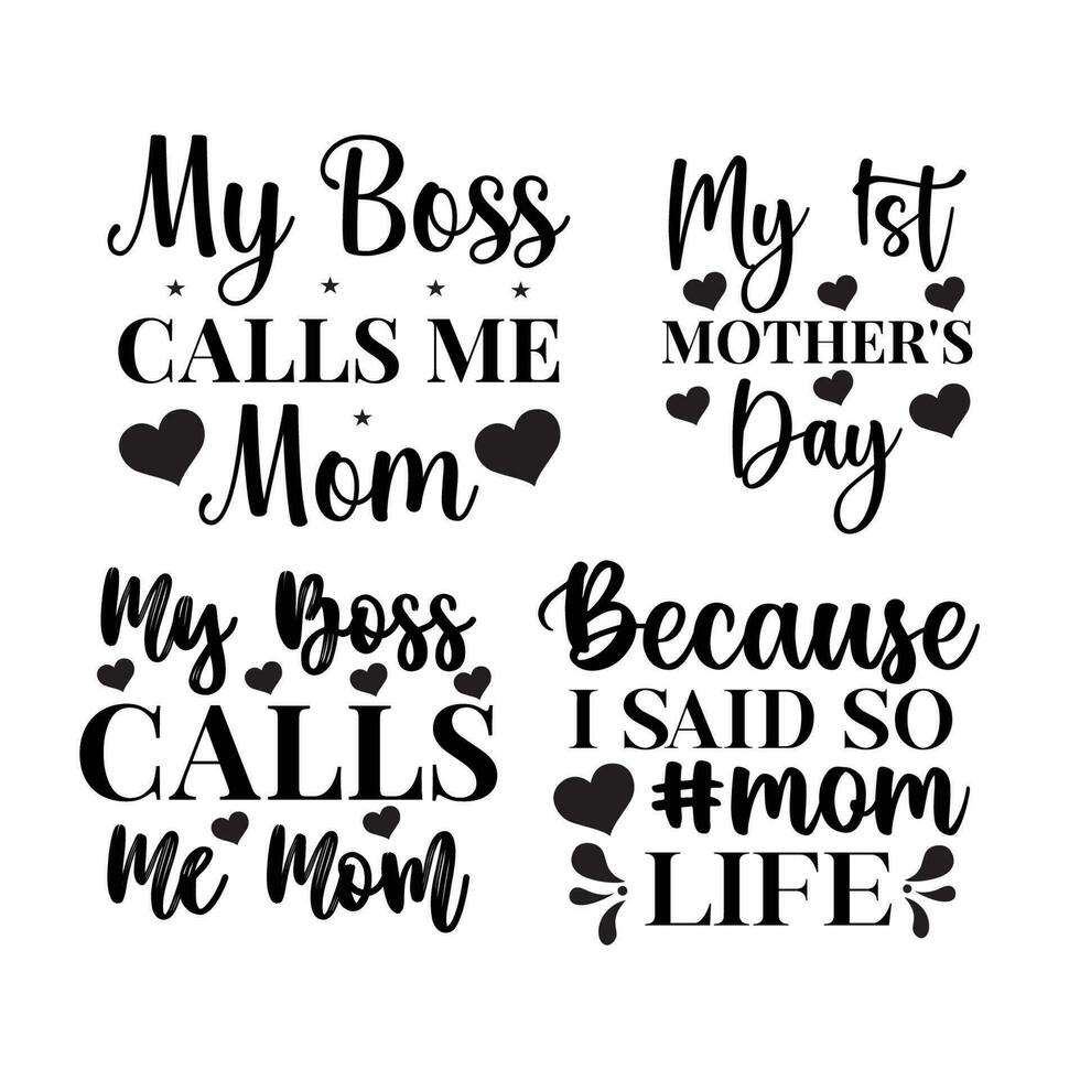 funny mom   t shirt design bundle ,Digital Download Bundle vector