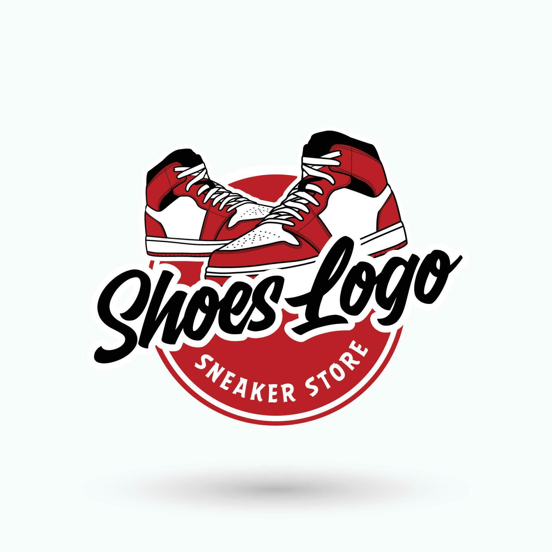 Shoes Logo Design Sneakers Logo Design 23606821 Vector Art at Vecteezy
