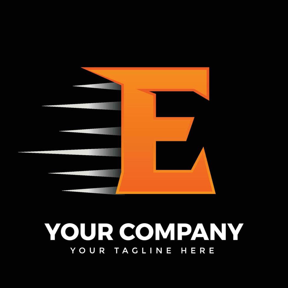 E letter Logo Design vector