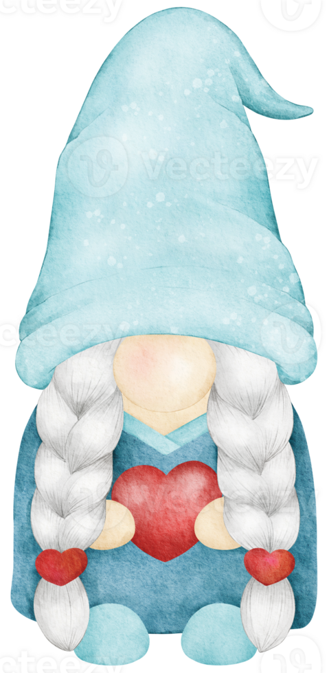Nurse Gnome Medical Gnome watercolor clipart png