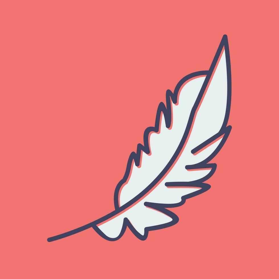 Feather Vector Icon