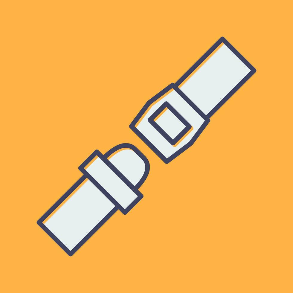 Seat Belt Vector Icon