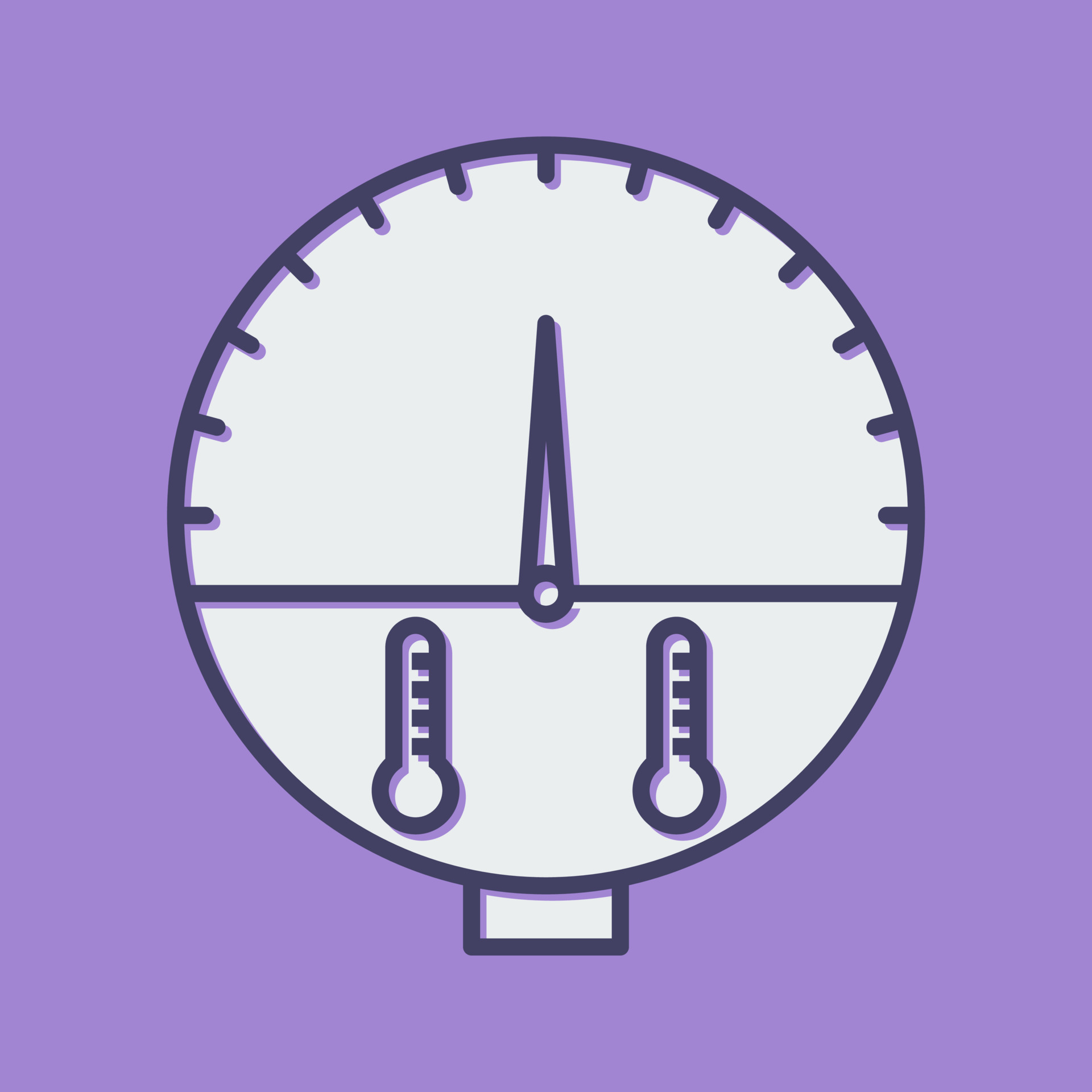 Temperature Indicator Vector Icon 23608839 Vector Art at Vecteezy