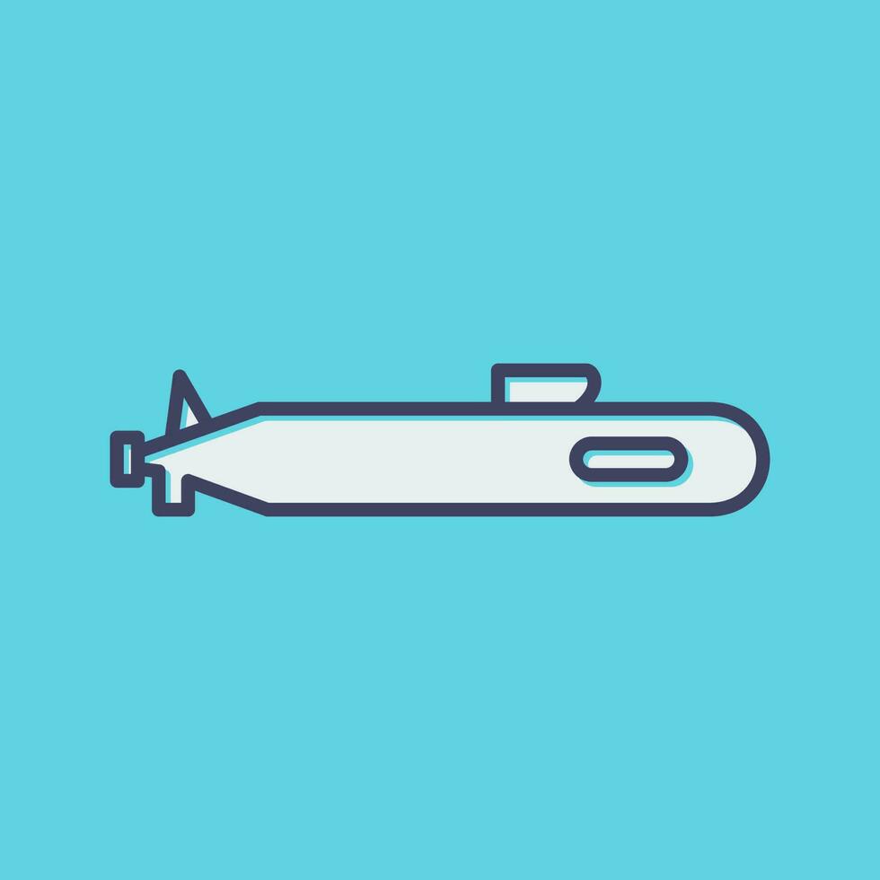 Submarine Vector Icon