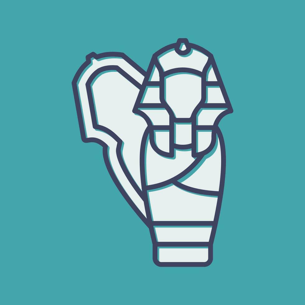 Sarcophagus Vector Icon