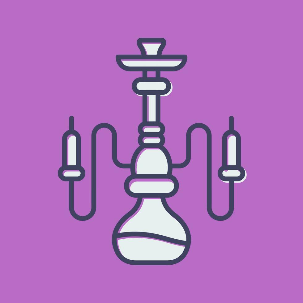 icono de vector de cachimba