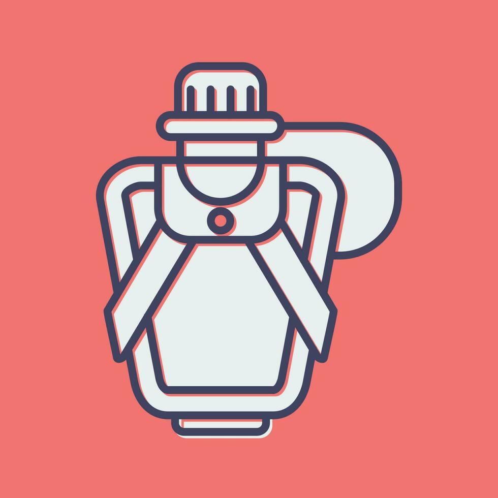 Canteen Vector Icon