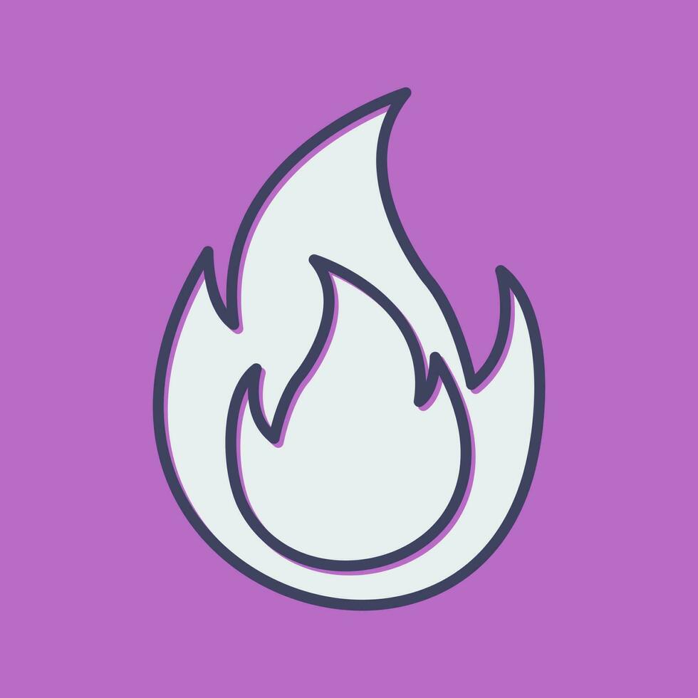 Flame Vector Icon