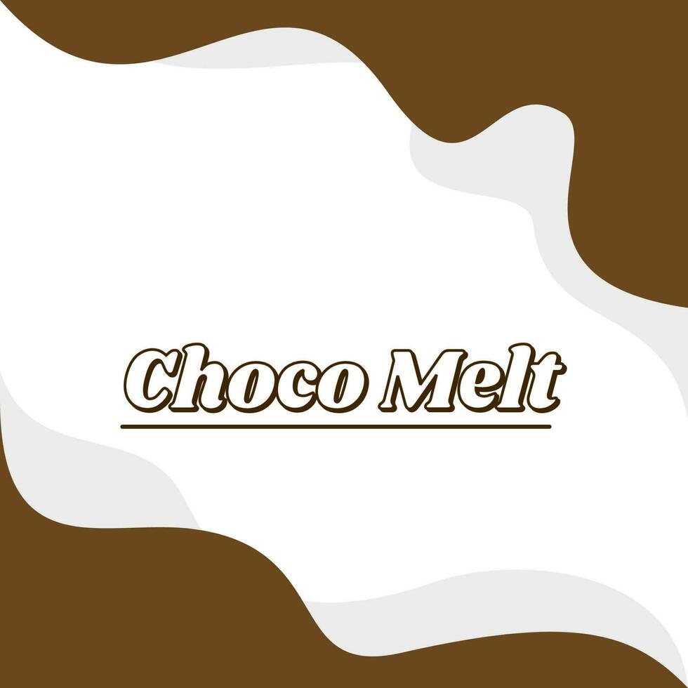 melt chocolate. Melt chocolate drips, frames, splashes. Dark brown splash spill and drops on white background. Melted chocolate drip. vector