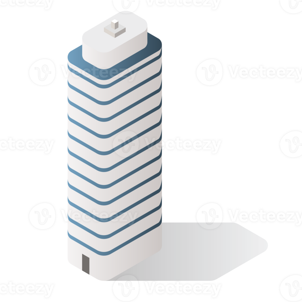 isometric building illustration png