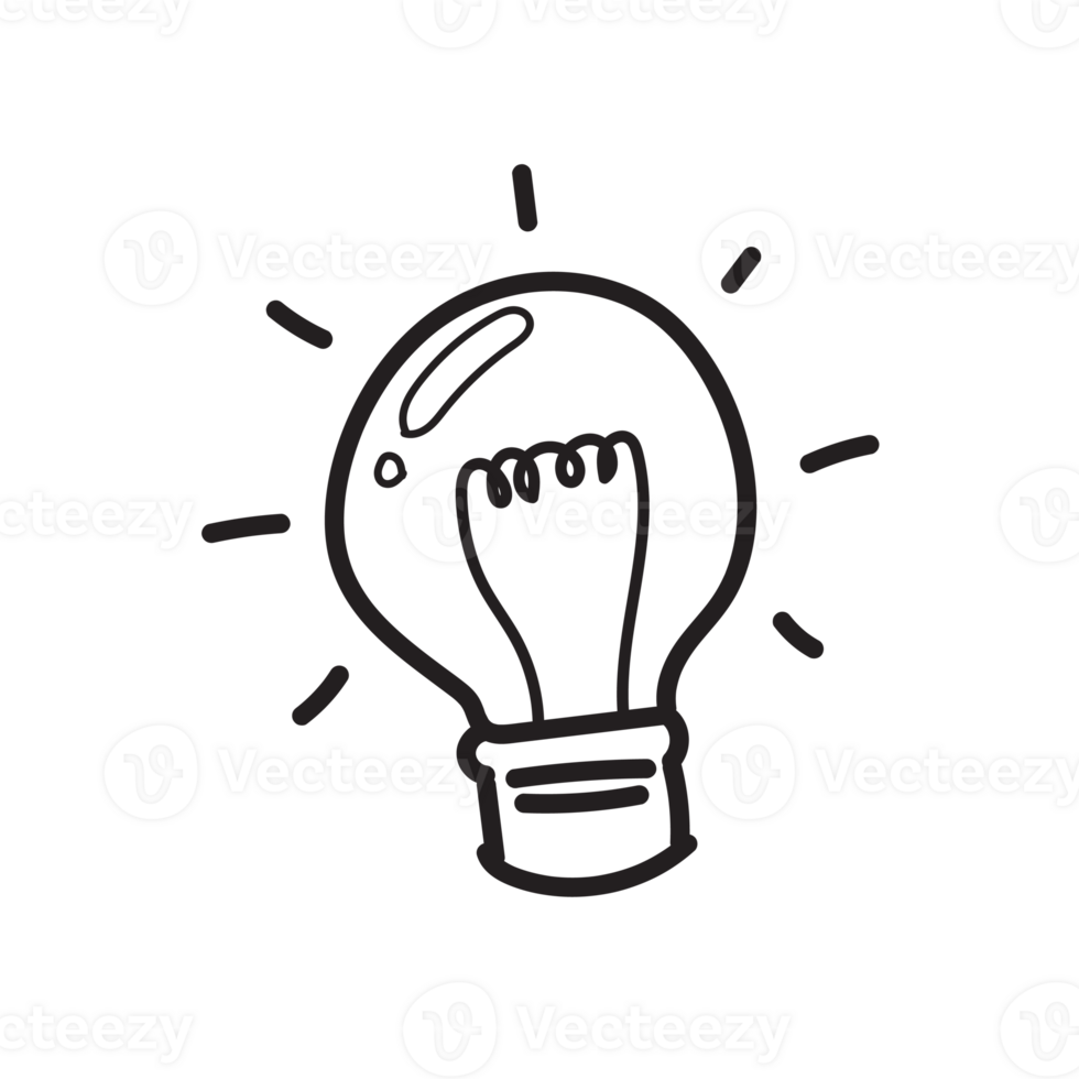 Business doodles hand drawn png