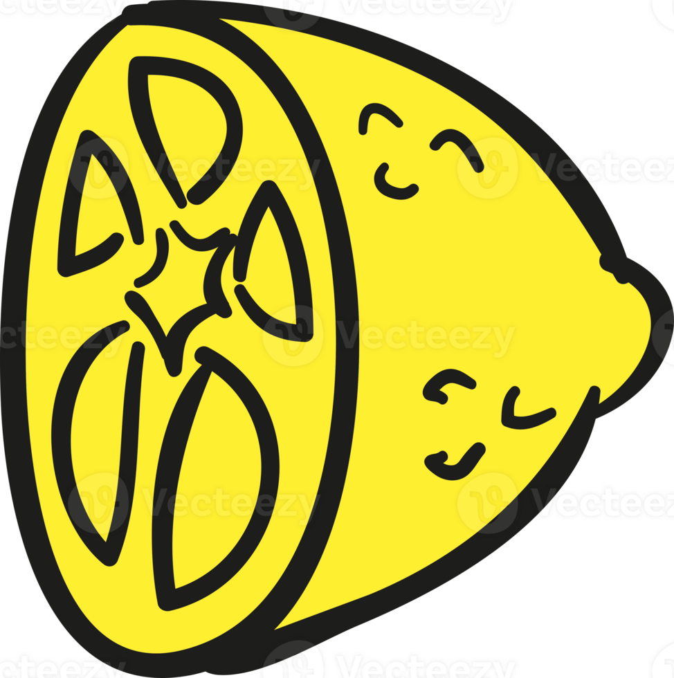 lemon half icon png