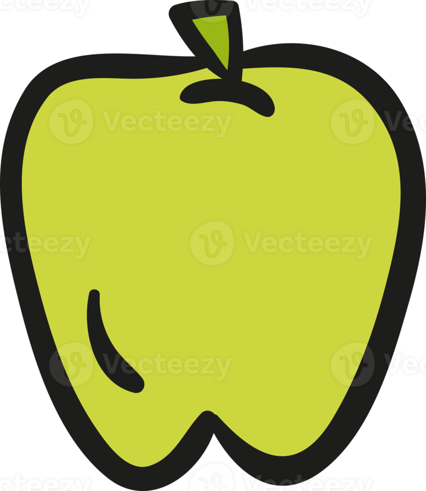 green apple icon png