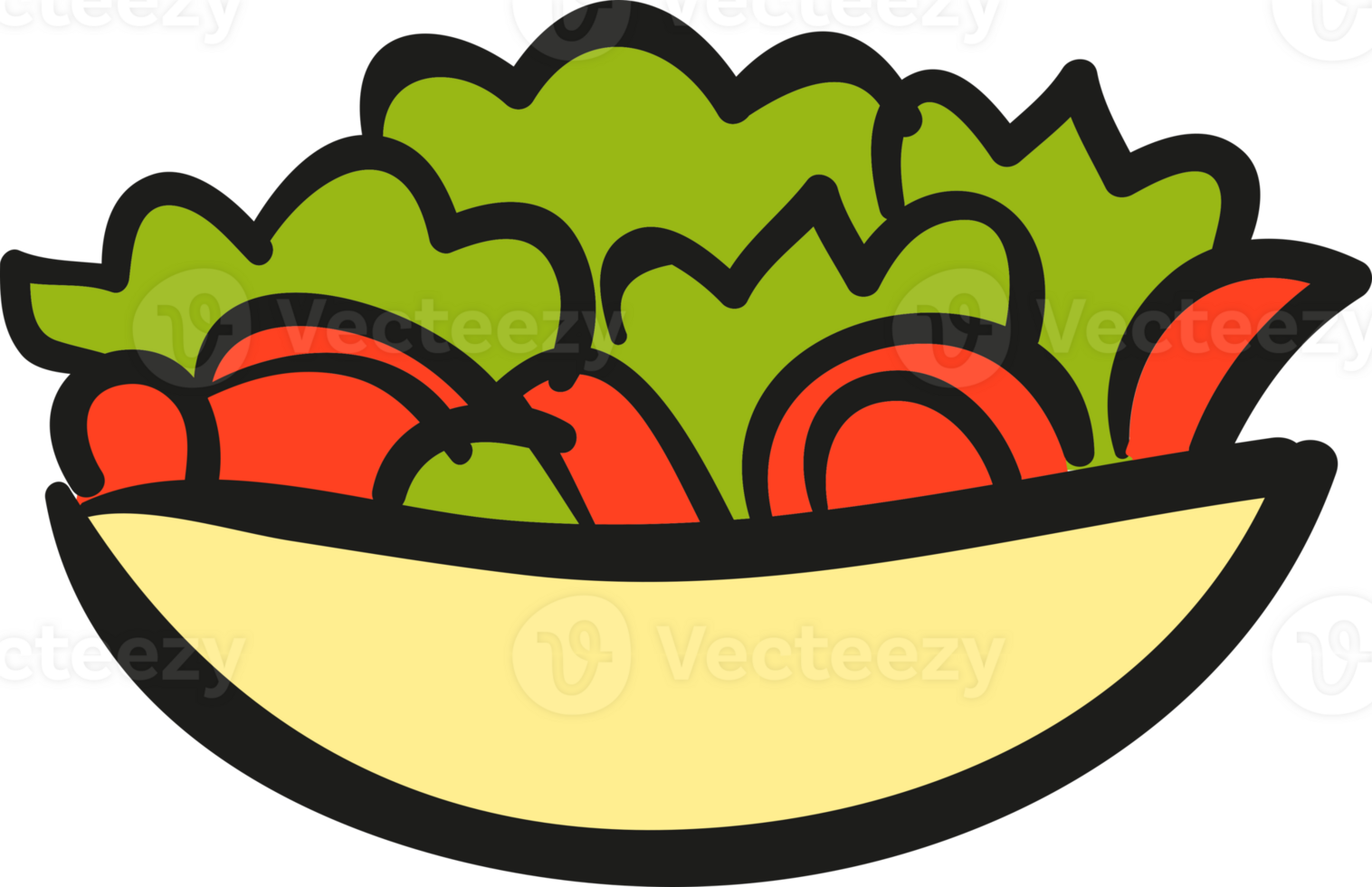 salad bowl veg png