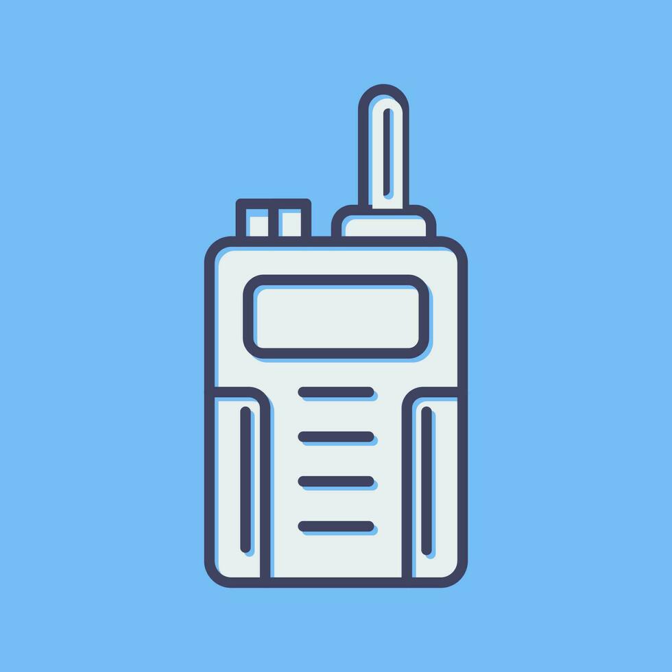 Walkie Talkie Vector Icon