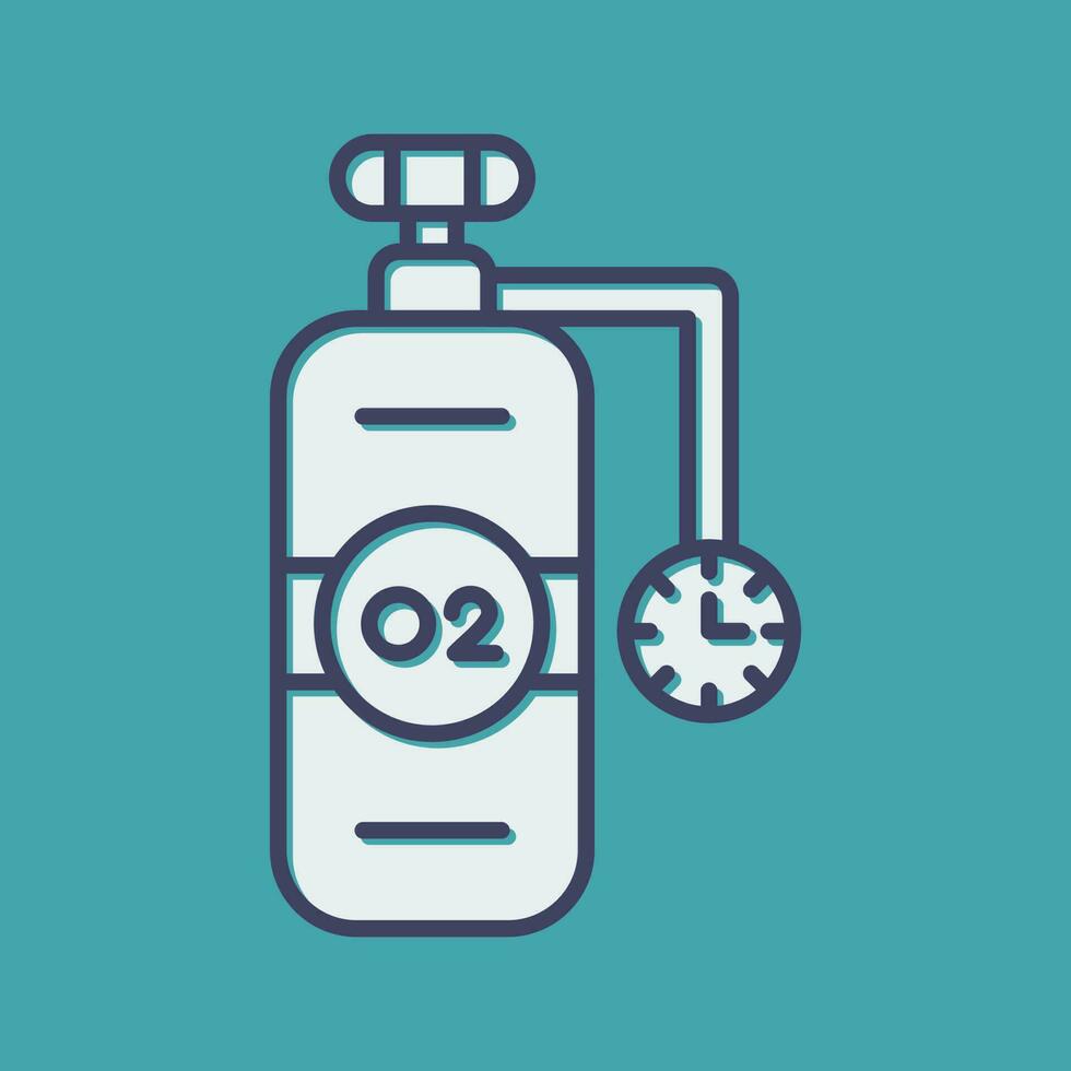 Oxygen Tank Vector Icon
