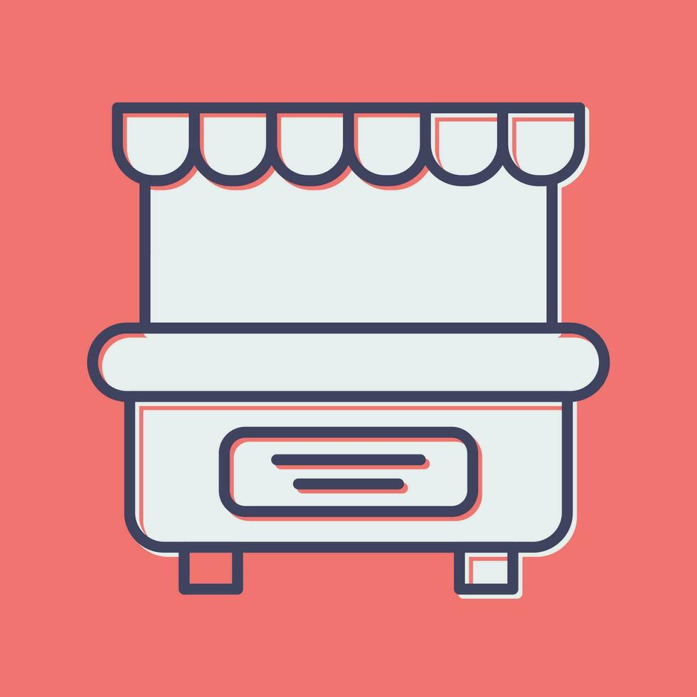 Food Stall Vector Icon