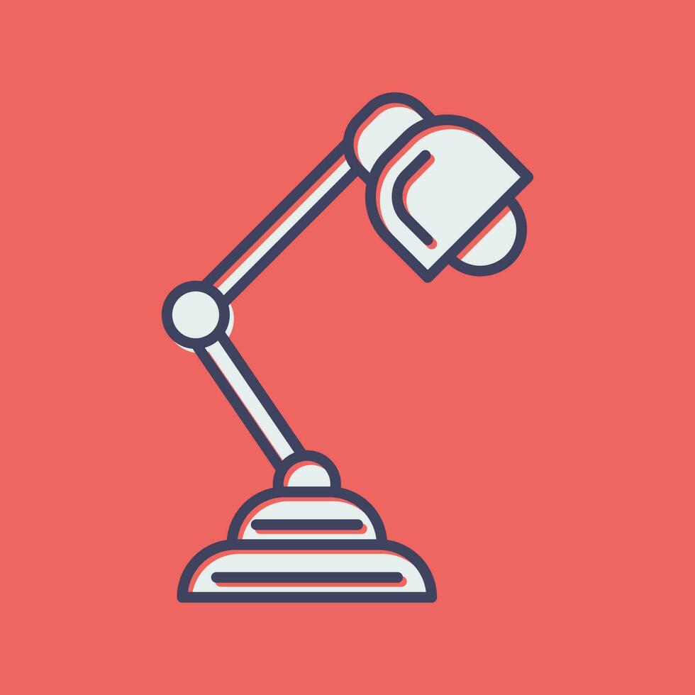 Table Lamp Vector Icon