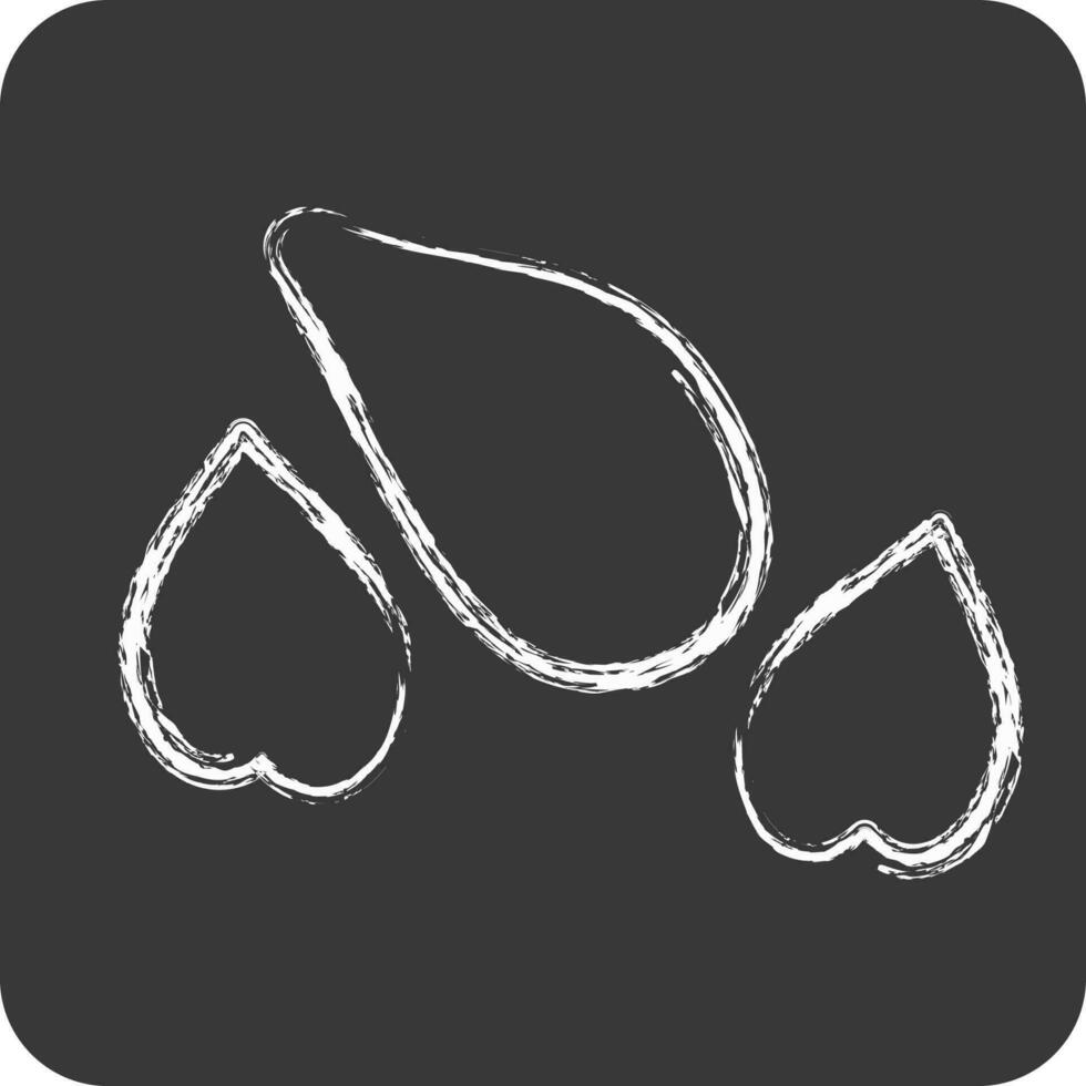 Icon Seeds. suitable for Garden symbol. chalk Style. simple design editable. design template vector. simple illustration vector