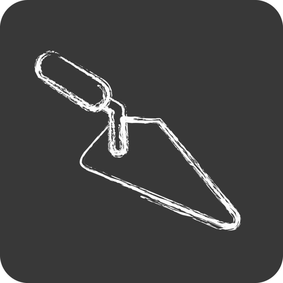 Icon Trowel. suitable for Garden symbol. chalk Style. simple design editable. design template vector. simple illustration vector