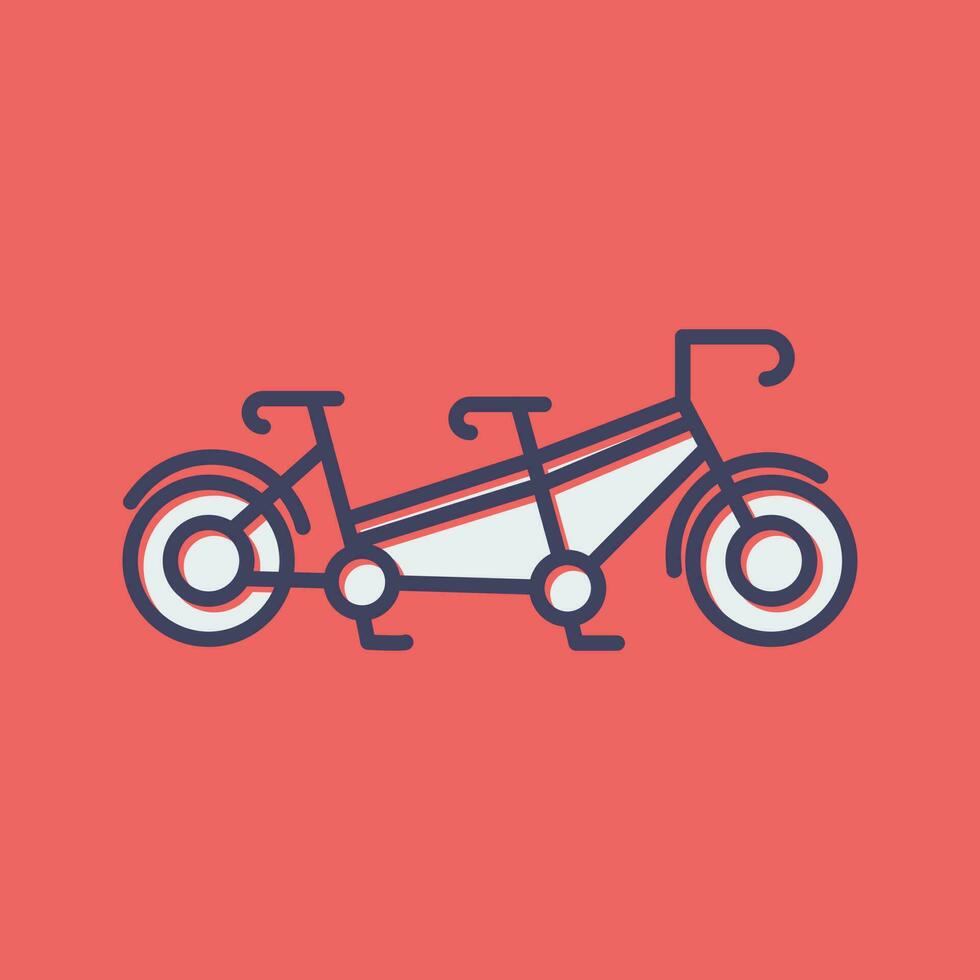 Tandem Vector Icon