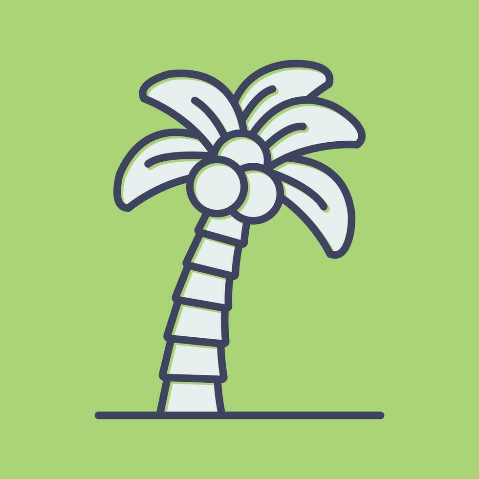 Palm Tree Vector Icon