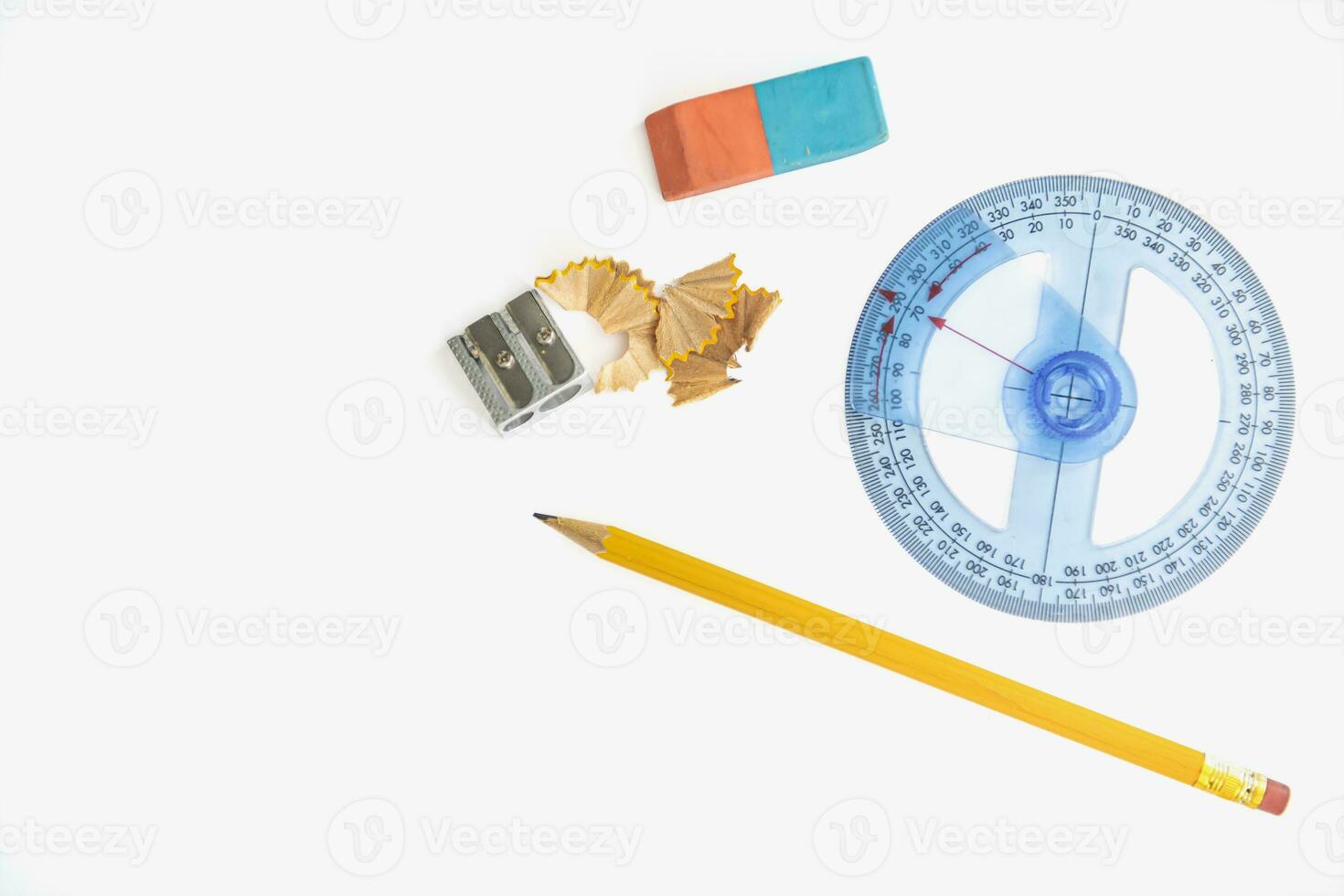 Geometry items for school. photo