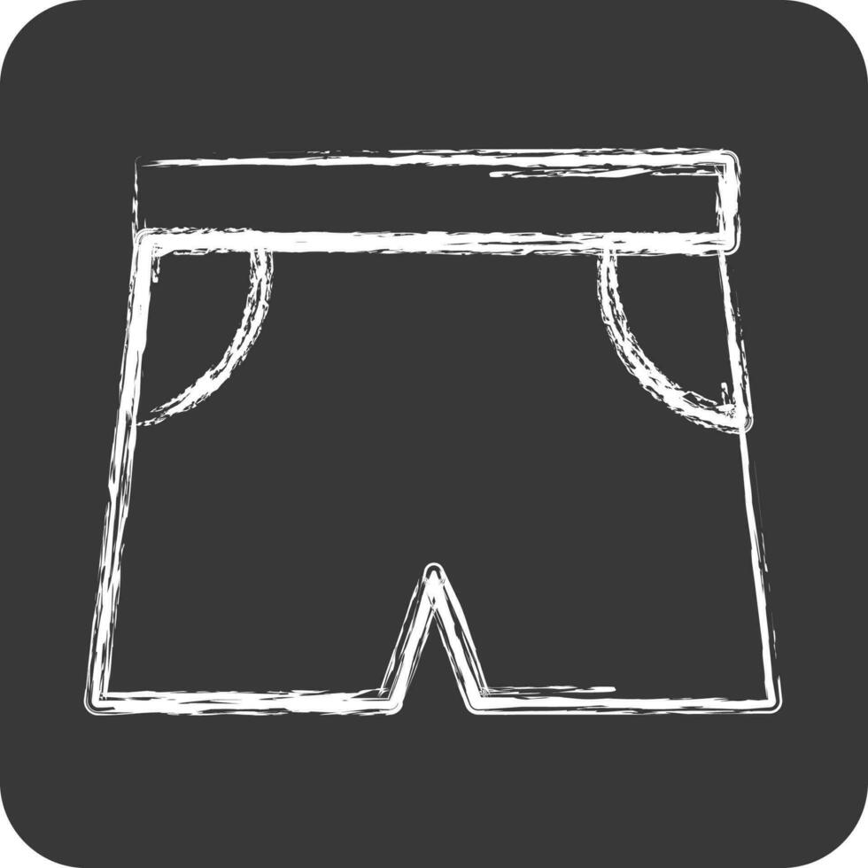Icon Sports. suitable for Summer symbol. chalk Style. simple design editable. design template vector. simple illustration vector
