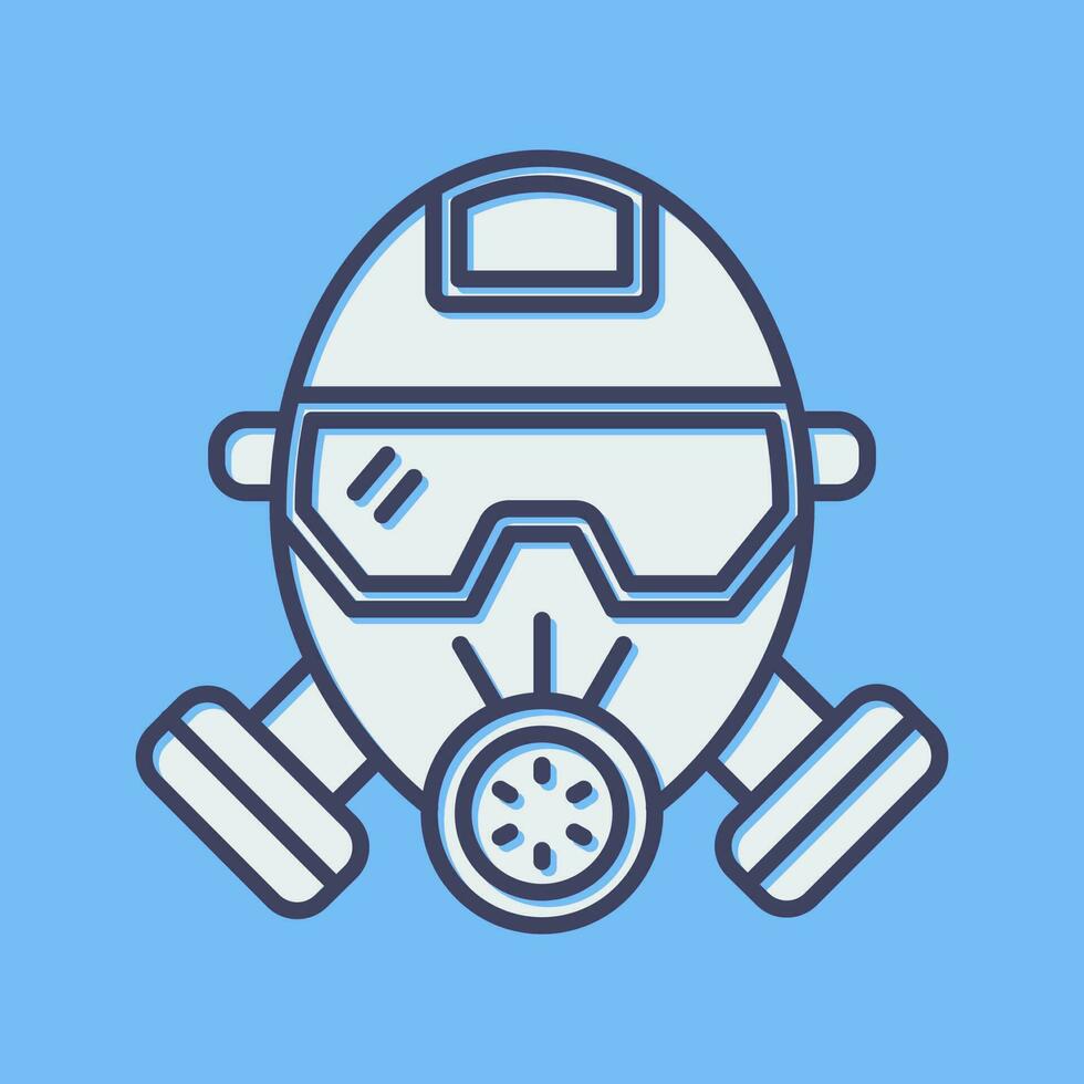 Gas Mask Vector Icon