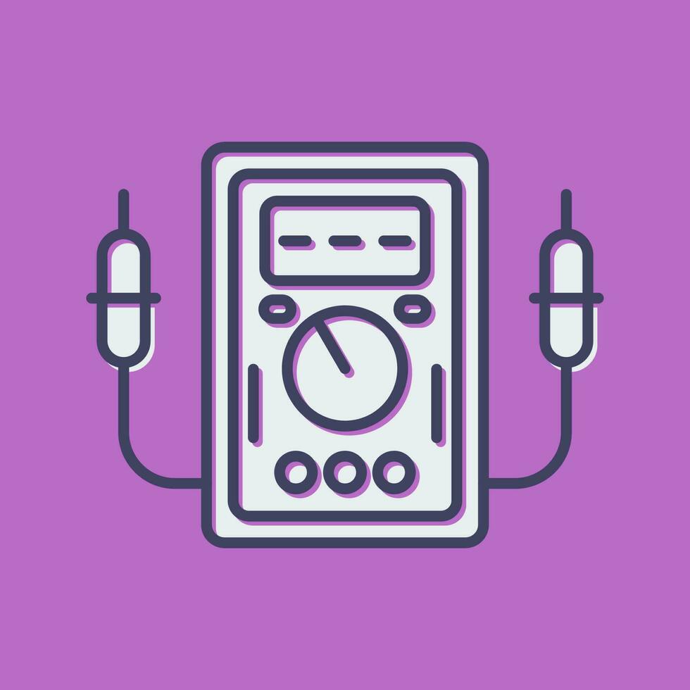 Voltmeter Vector Icon