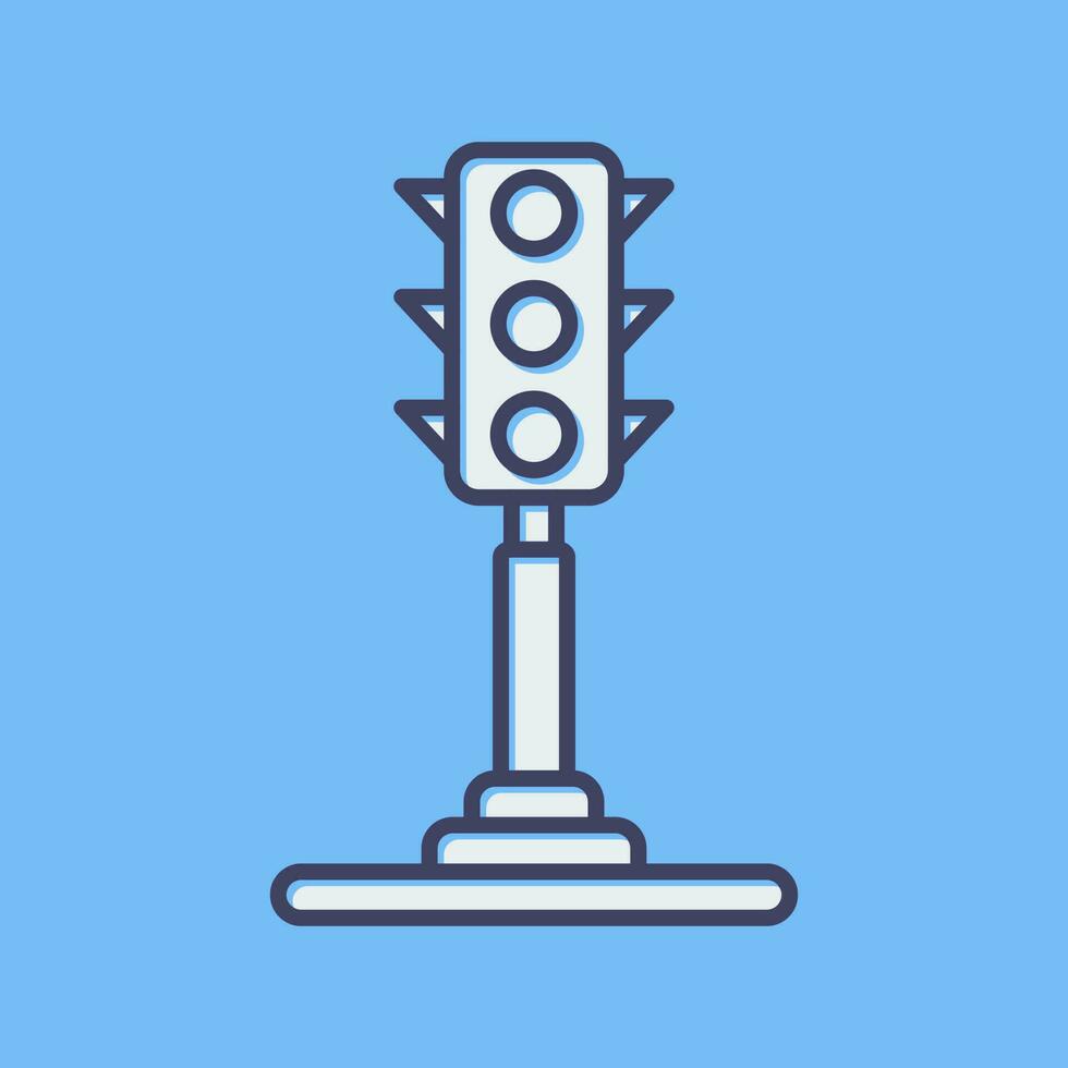 Traffic Light Vector Icon