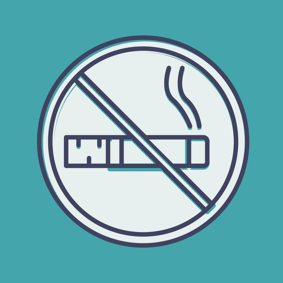 No Smoking Vector Icon