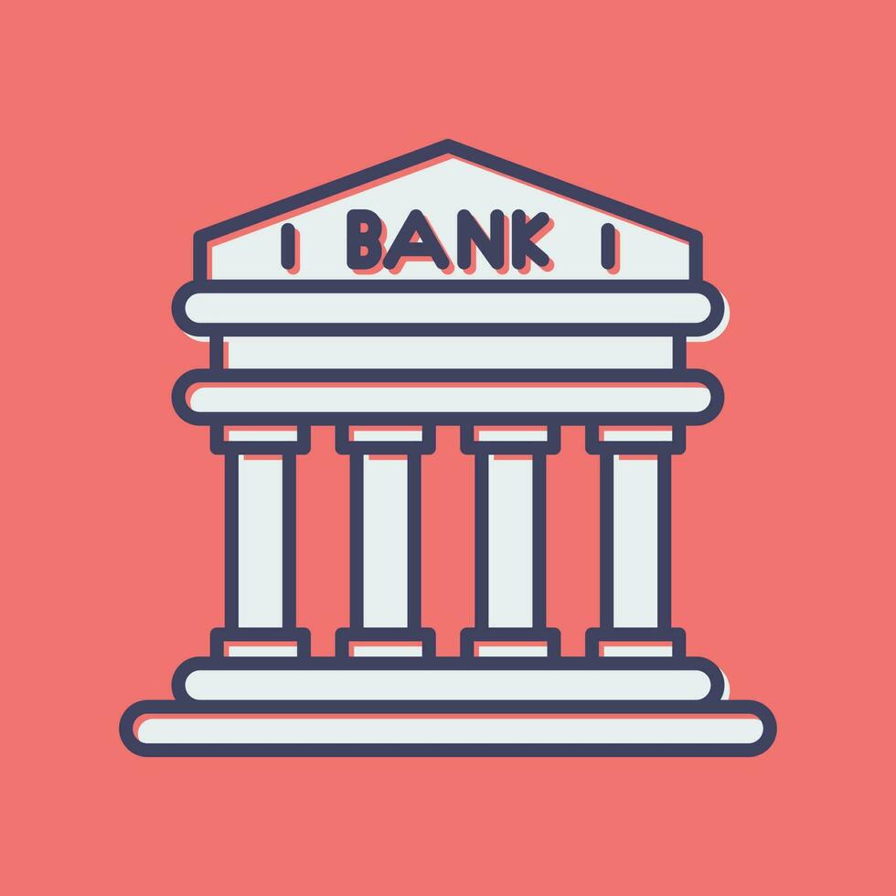 Bank Vector Icon