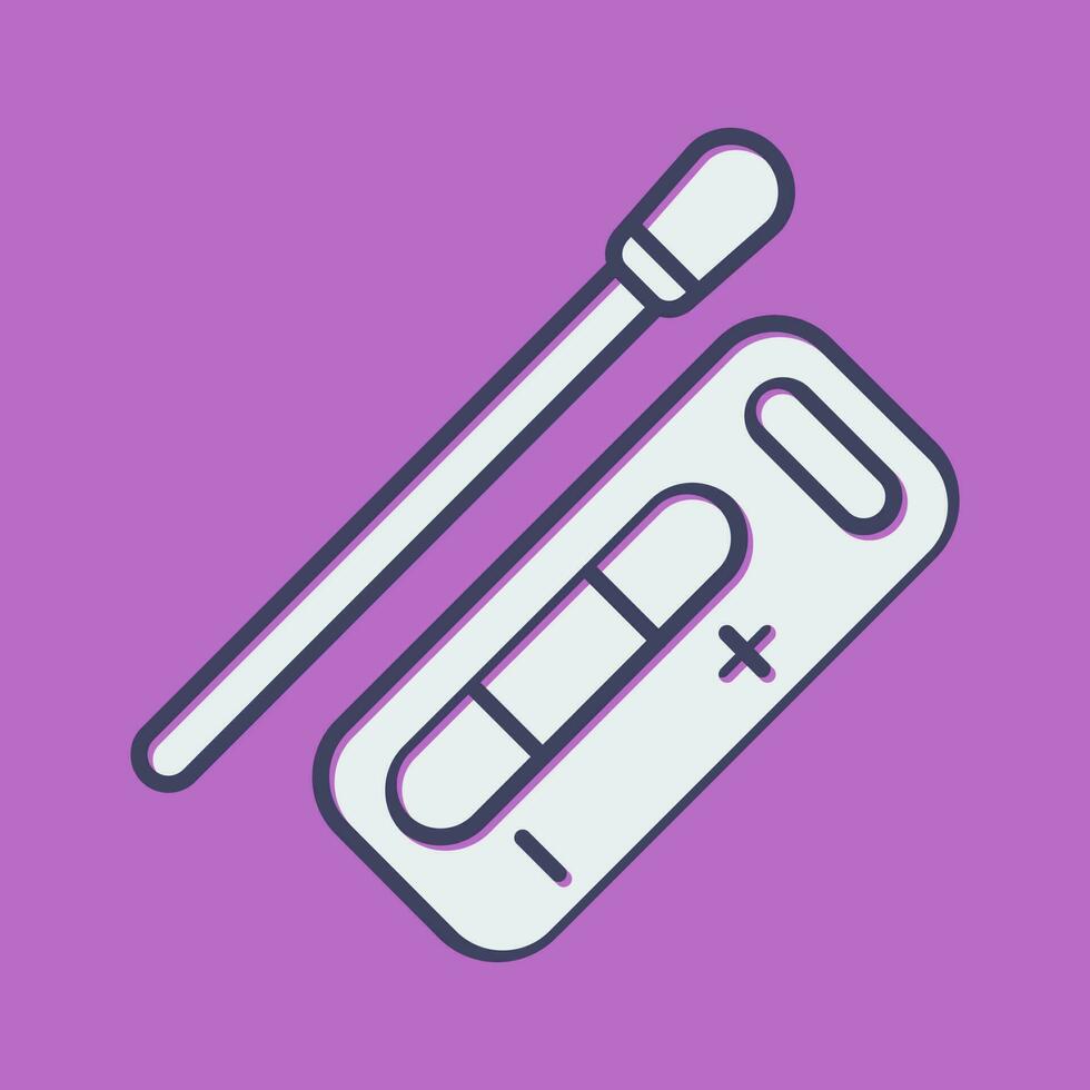 Rapid Test Vector Icon