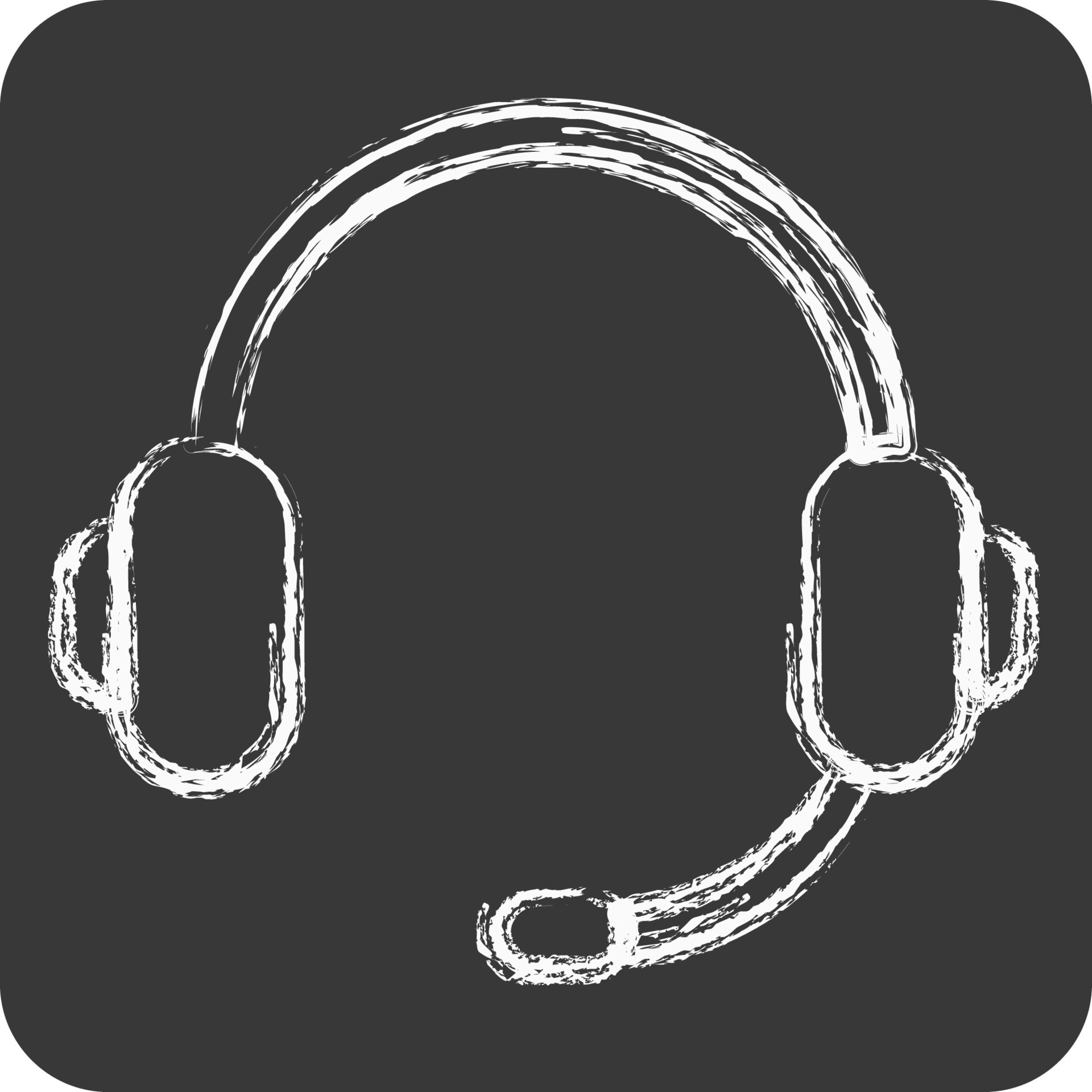 headphones symbol computer