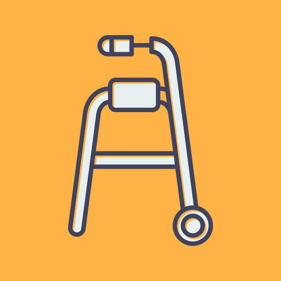 Walker Vector Icon