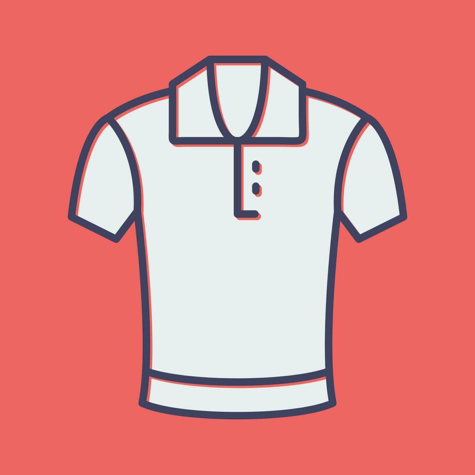 Polo Shirt Vector Icon