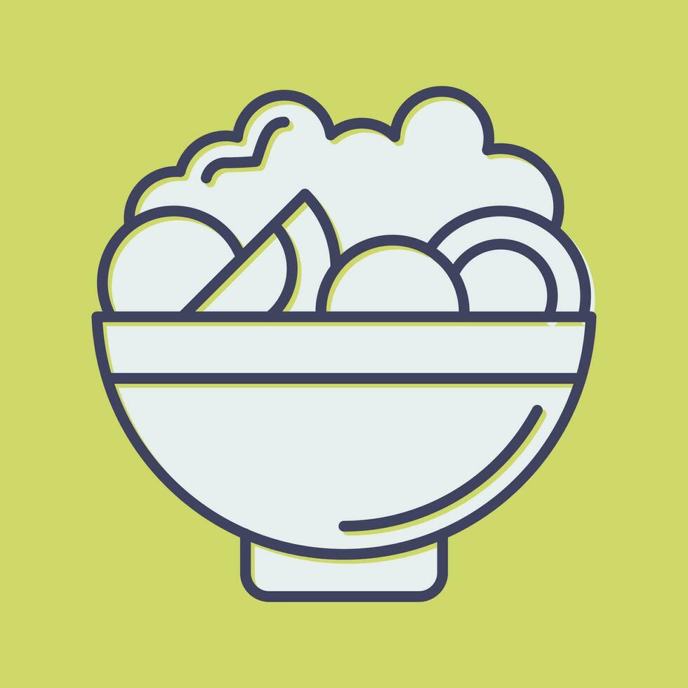 Salad Vector Icon