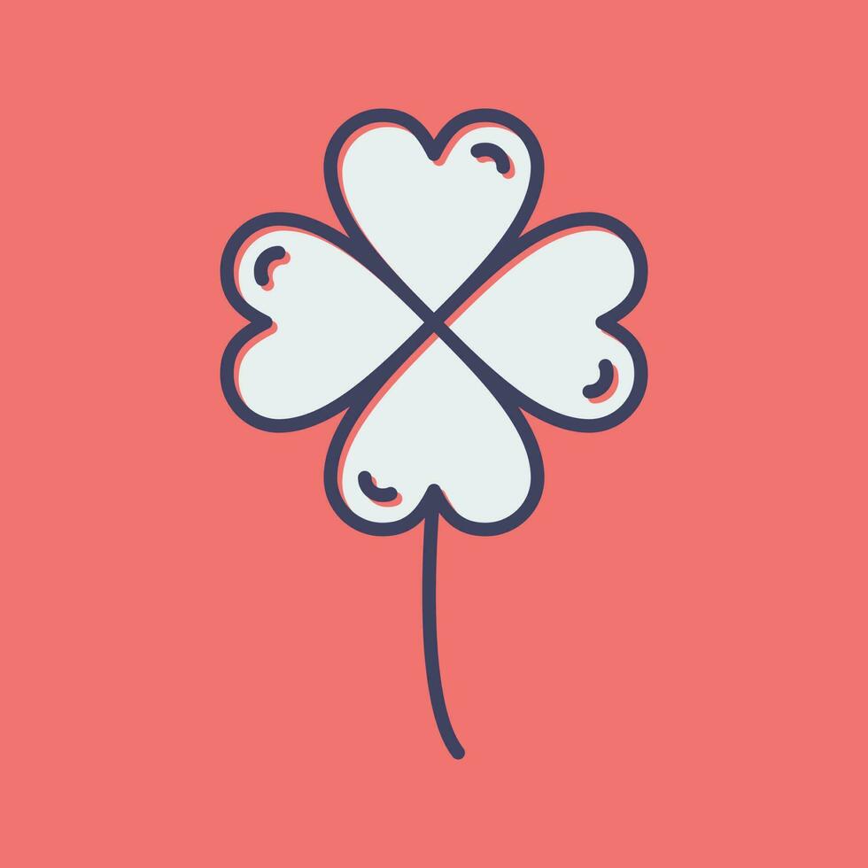 Clover Vector Icon
