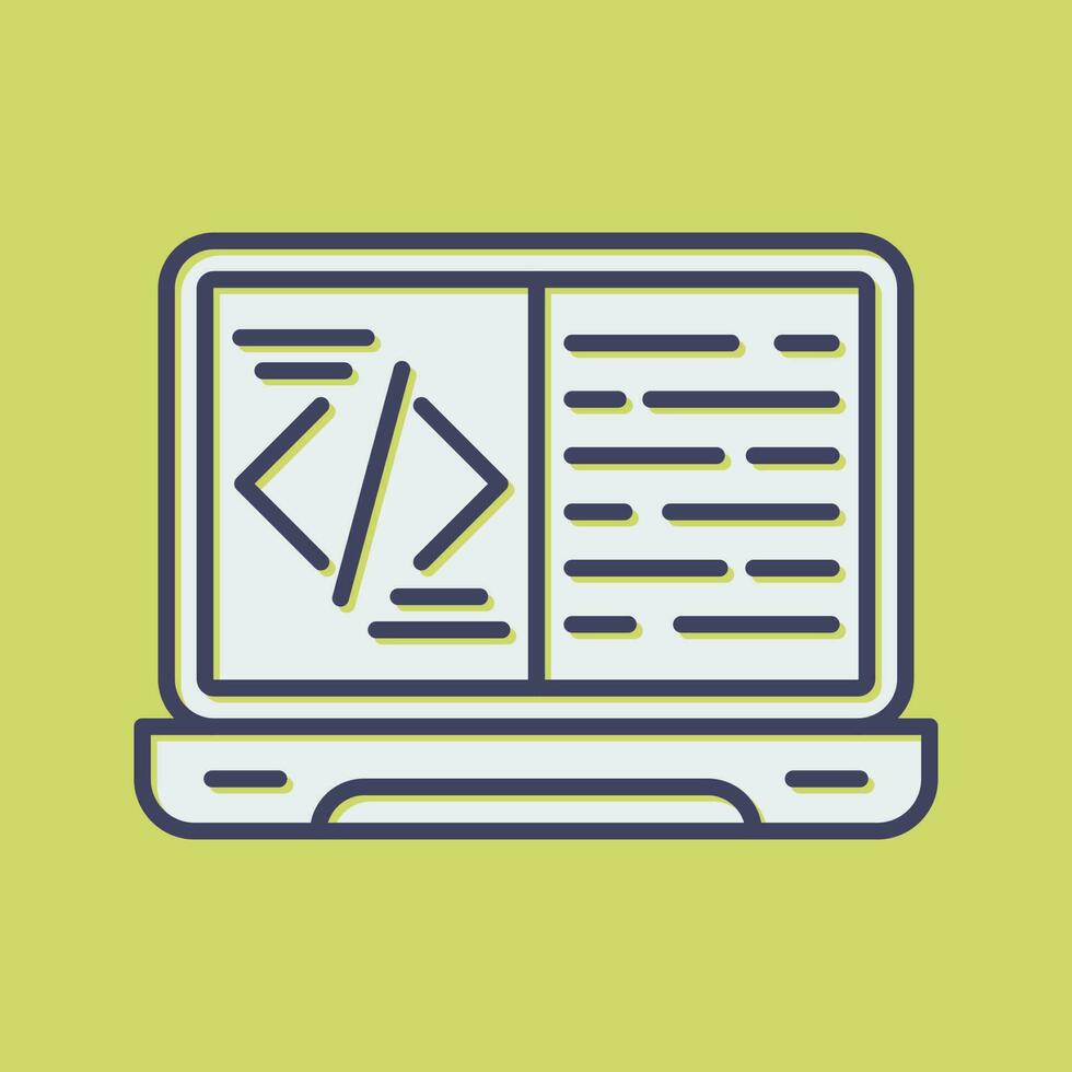 Coding Vector Icon
