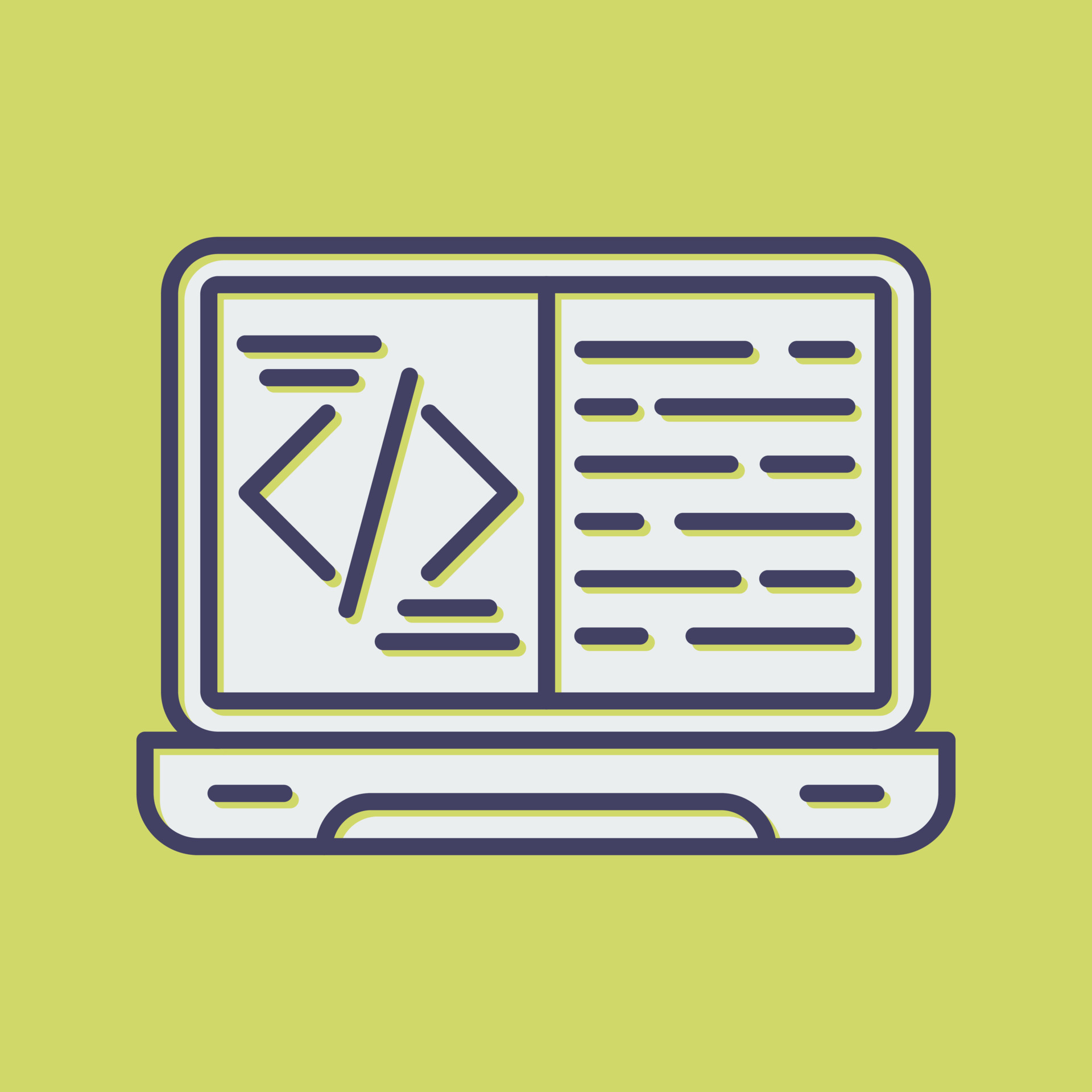 Coding Vector Icon 23614033 Vector Art at Vecteezy