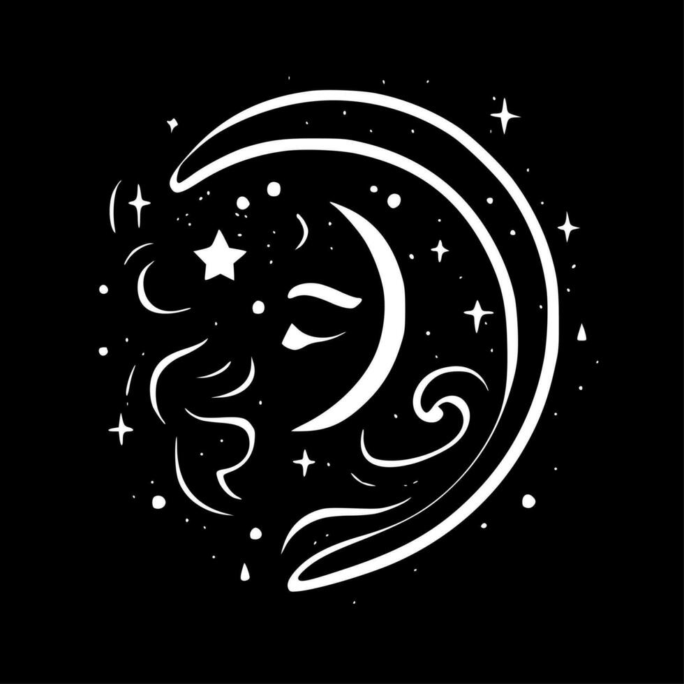 Celestial - High Quality Vector Logo - Vector illustration ideal for T-shirt graphic