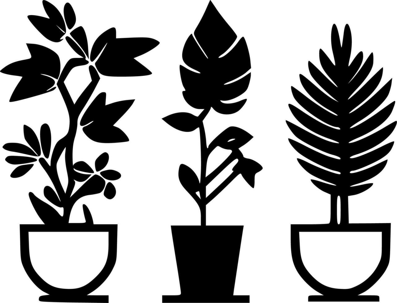 plantas - alto calidad vector logo - vector ilustración ideal para camiseta gráfico