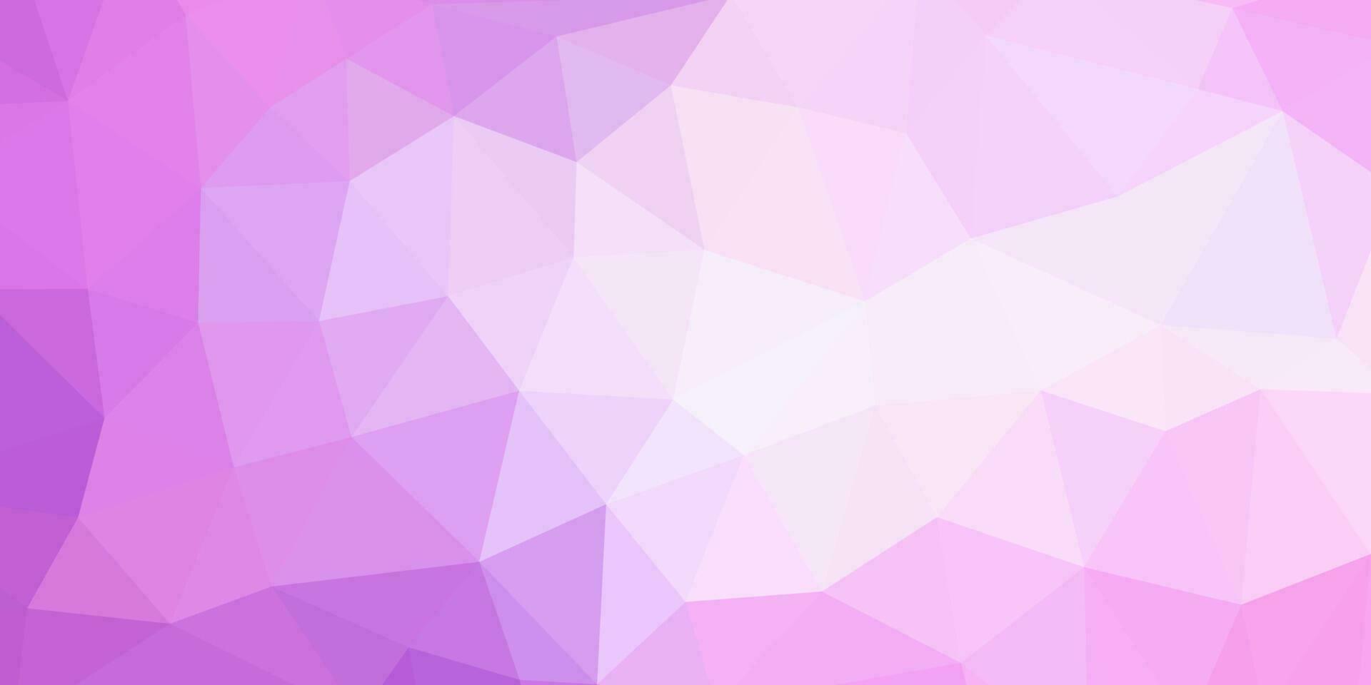 pink purple abstract background with triangle shape vector