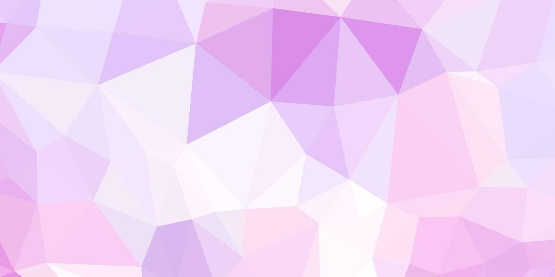 abstract pink purple geometric triangles background for business vector